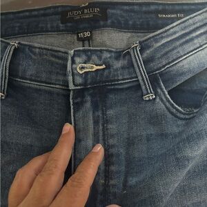 EUC Judy Blue Relaxed Distressed Denim Jeans